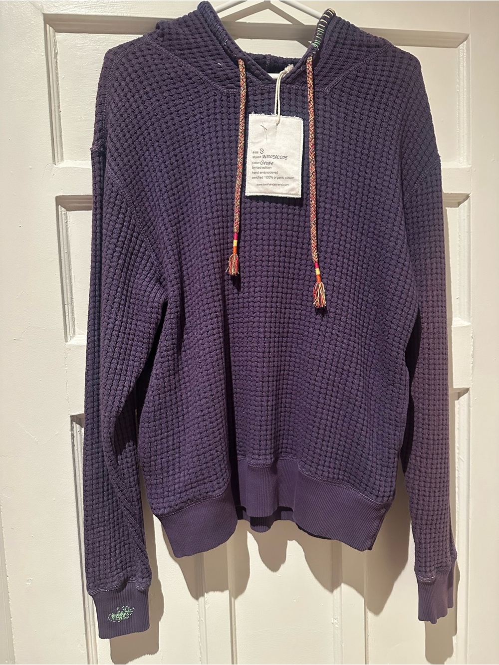 Two Hands Purple Sweater